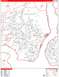 Red Line Map Example